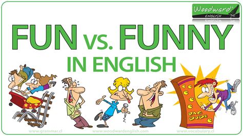 Fun vs. Funny | English vocab, Funny, Learn english