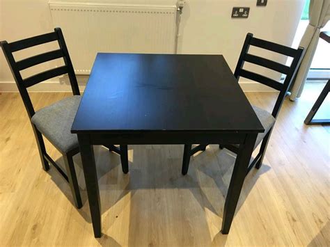 Ikea LERHAMN dining table w/ 2 chairs | in Thornton Heath, London | Gumtree