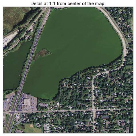 Aerial Photography Map of White Bear Lake, MN Minnesota