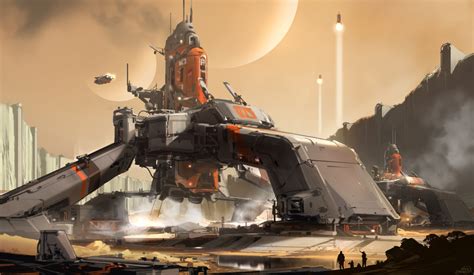 SPARTH - Halo 5 - Warzone concept art. 2015 Microsoft - 343...