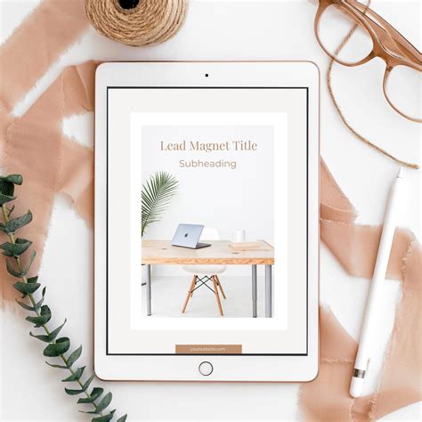 Lead Magnet Template Canva