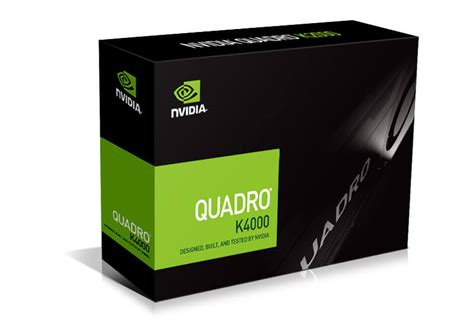 NVIDIA Quadro K4000 | NVIDIA Professional Graphics - Leadtek