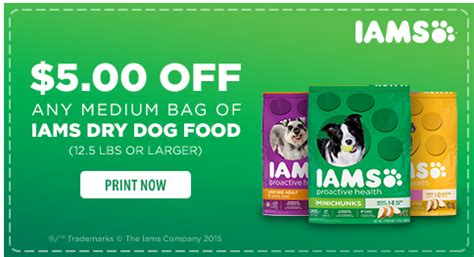 $5 off Iams Dog Food Coupon :: Southern Savers