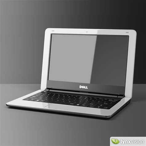 Dell Inspiron MIni Laptop 3D Model MAX OBJ FBX | CGTrader.com