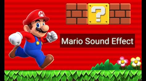 Super Mario Sound Effect - YouTube
