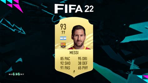 What position is Messi on FIFA 22?