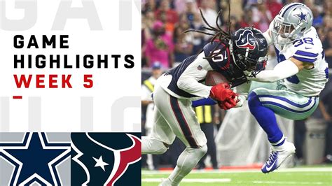 Cowboys vs. Texans Week 5 Highlights | NFL 2018 - YouTube