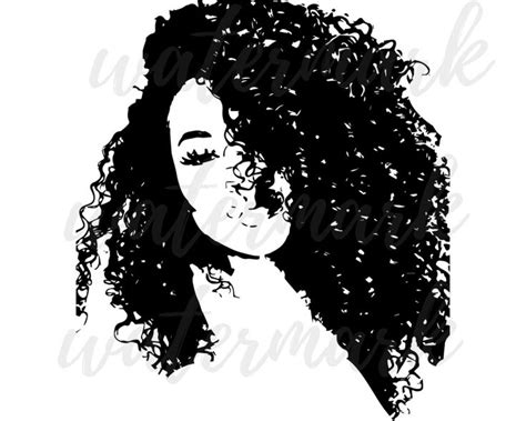 Black Girl SVG Bundle Black Girl Clipart Black Woman Svg - Etsy | Hair ...