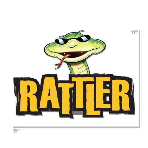 Rattler Car Window Sticker | Rattler Cyder | Healeys Cyder