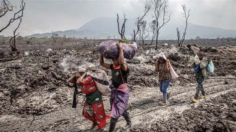 After Volcano Erupts, Residents in Congo Struggle to Find Food and Shelter - The New York Times