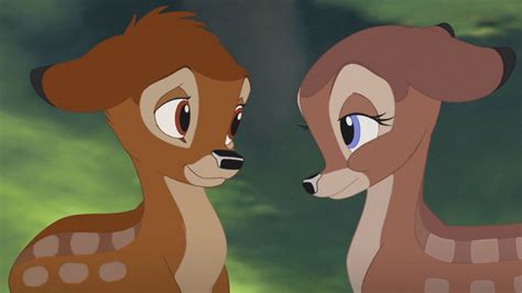 Bambi and Faline After their First Kiss by GeorgeGarza01 on DeviantArt