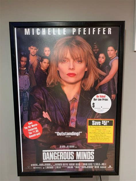 Original Vintage Movie Poster: Dangerous Minds (1995) Approx. 26" x 40" | #3838968968