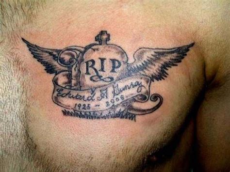 Rip Chest Tattoos For Men