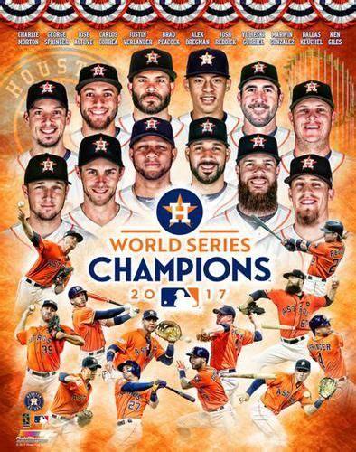 Houston Astros 2017 World Series Champions 12-Stars Premium Poster Print - Photofile Inc ...