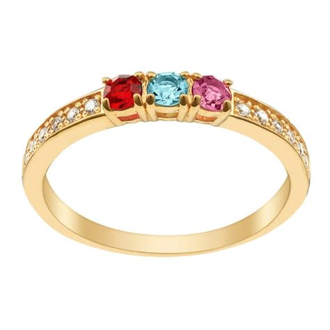 Girls' Birthstone Rings