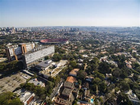 Morumbi Neighborhood, Sao Paulo, Brazil Stock Image - Image of metropolitan, architecture: 121895953