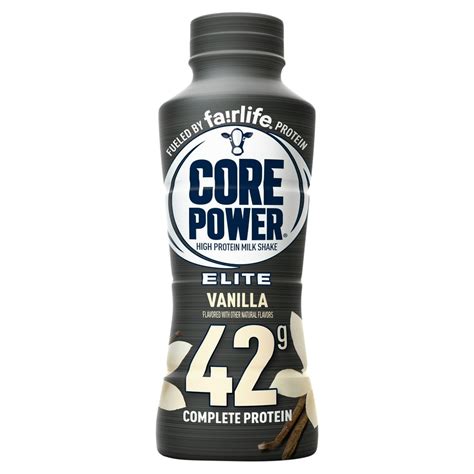 Core Power Protein Vanilla Elite 42G Bottle, 14 fl oz - Walmart.com - Walmart.com