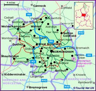 Walsall Map - United Kingdom