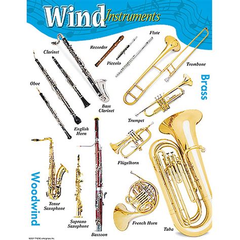 Wind Instruments Learning Chart - T-38101 | Trend Enterprises Inc.