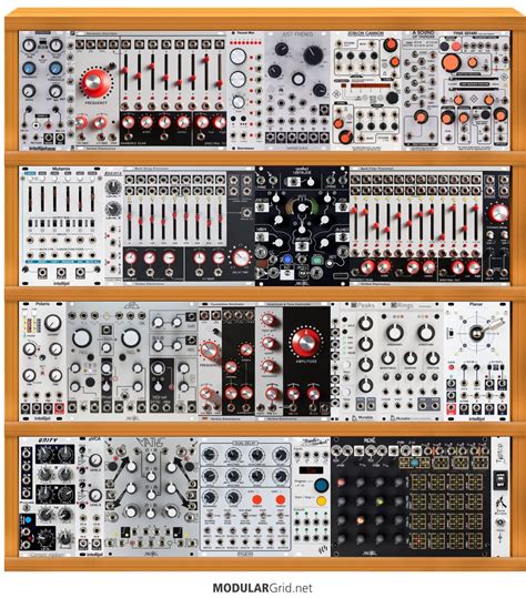 My actual rack - Eurorack Modular System from Voggg on ModularGrid