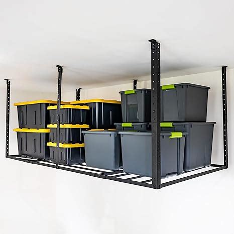 StoreYourBoard 4 x 8 Garage Storage Rack, Ceiling Shelf Overhead ...