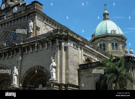 Manila Cathedral in Intramuros, Manila, Philippines Stock Photo - Alamy