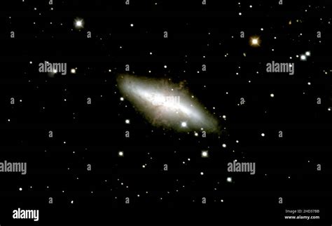 Messier 82 (also known as the Cigar Galaxy ) is a starburst galaxy ...