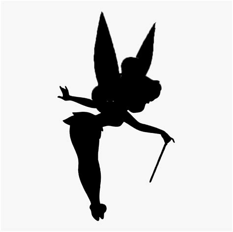 Tinker Bell Peter Pan Peter And Wendy Vector Graphics - Tinkerbell Silhouette, HD Png Download ...