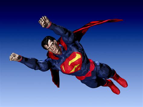 Superman flying by willbrownmedia on DeviantArt