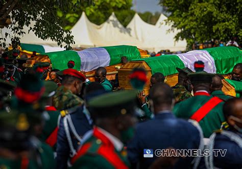 PHOTOS: Aisha Buhari Visits Attahiru’s Widow, Family – Channels Television