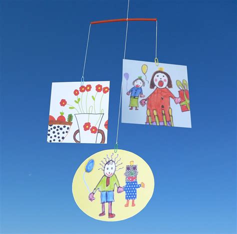 my amazing mobiles: Art hanging mobile for kids of all ages