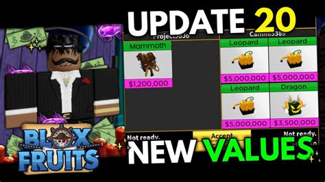 (Update 20) New Fruit Trading Values! 🍎 | Blox Fruits - YouTube