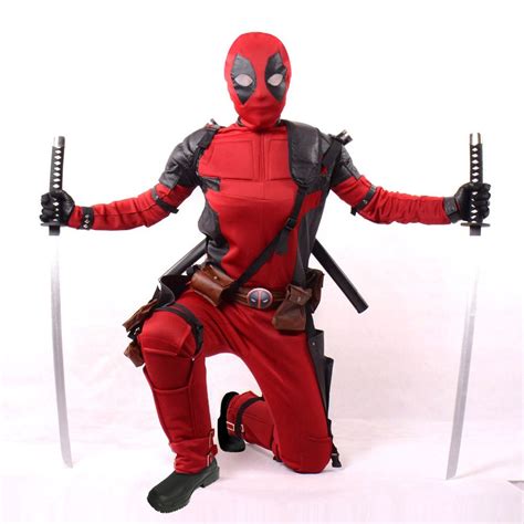 The Avengers Deadpool Costumes 2016 Newest Costumes For Men Carnival X ...