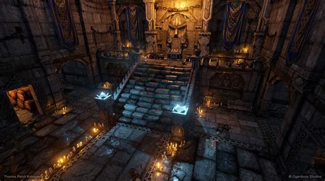 ArtStation - Ralin - Dwarven dungeon - Chest room