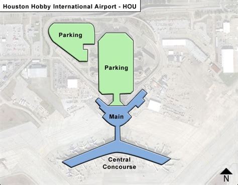 Houston Hobby Airport Map | HOU Terminal Guide