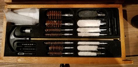 This one piece of my gun cleaning kit, it's supposed to look like the others : r/Wellworn