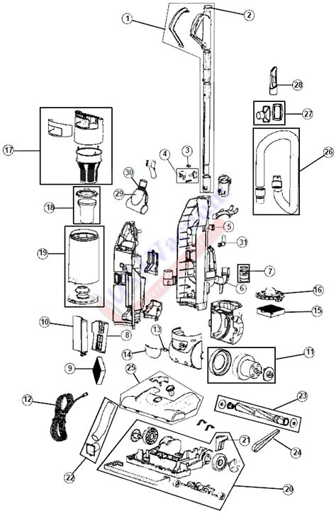 Vacuum Parts: Hoover Vacuum Parts