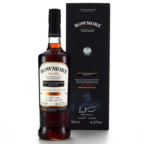 Bowmore 1997 Distillery Manager's Selection / Distillery Exclusive | Whisky Auctioneer