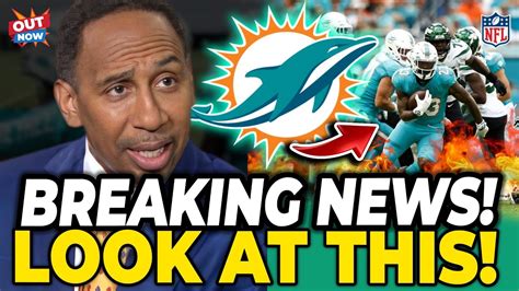 🚨BREAKING NEWS: WEDNESDAY NEWS! MIAMI DOLPHINS NEWS TODAY 2023 NFL ...