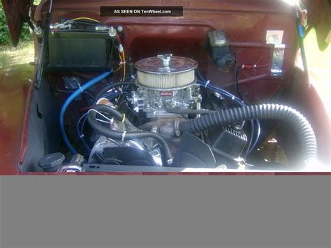 1949 Ford F1 350 Engine And 350 Turbo Transmission