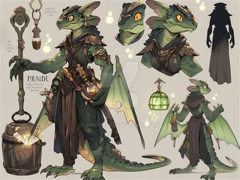 Adopt. 4$ OPEN DND. Kobold 15 by aibondar on DeviantArt