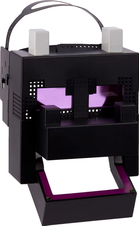 Best Buy: Minecraft Ender Dragon Interactive Mob Head Black Gray FLC89