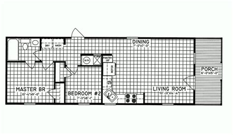 2 Bedroom Floor Plans | Modular and Manufactured Homes Archives - Hawks ...