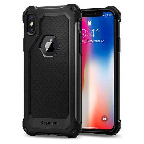 iPhone X Case Rugged Armor Extra | Spigen Philippines