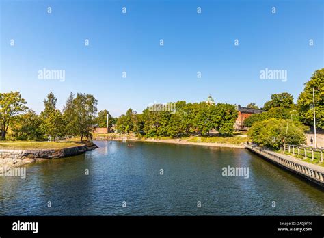 View of Suomenlinna fortress near Helsinki, Finland Stock Photo - Alamy