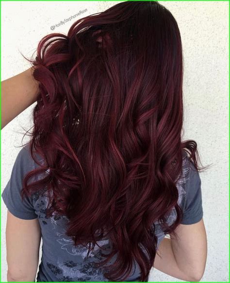 Burgundy and Black Hairstyles 1558 35 Shades Of Burgundy Hair Color for 2019 In 2019 | Burgundy ...