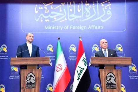 Iraq, Iran discuss border situation, bilateral cooperation, regional ...