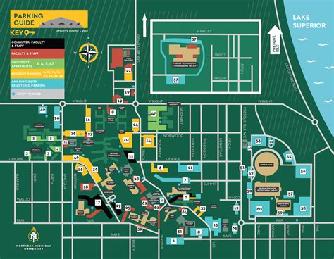 Parking Map | NMU Police Department