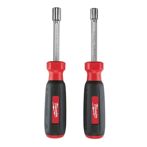 Milwaukee Universal Hollow Shaft Nut Driver Set, 2-Piece - Rancher ...