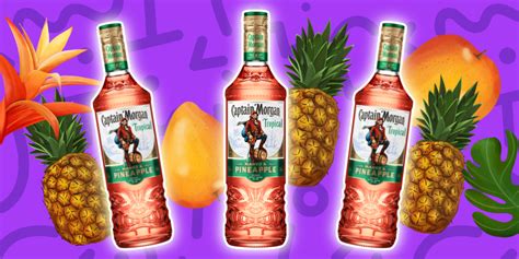 Captain Morgan Tropical: New Pineapple And Mango-Flavoured Drink